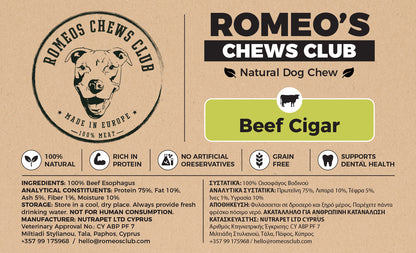 Beef Cigar 12 cm