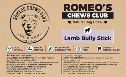 Lamb Bully Stick Twists