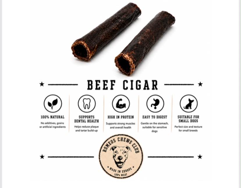 Beef Cigar 12 cm
