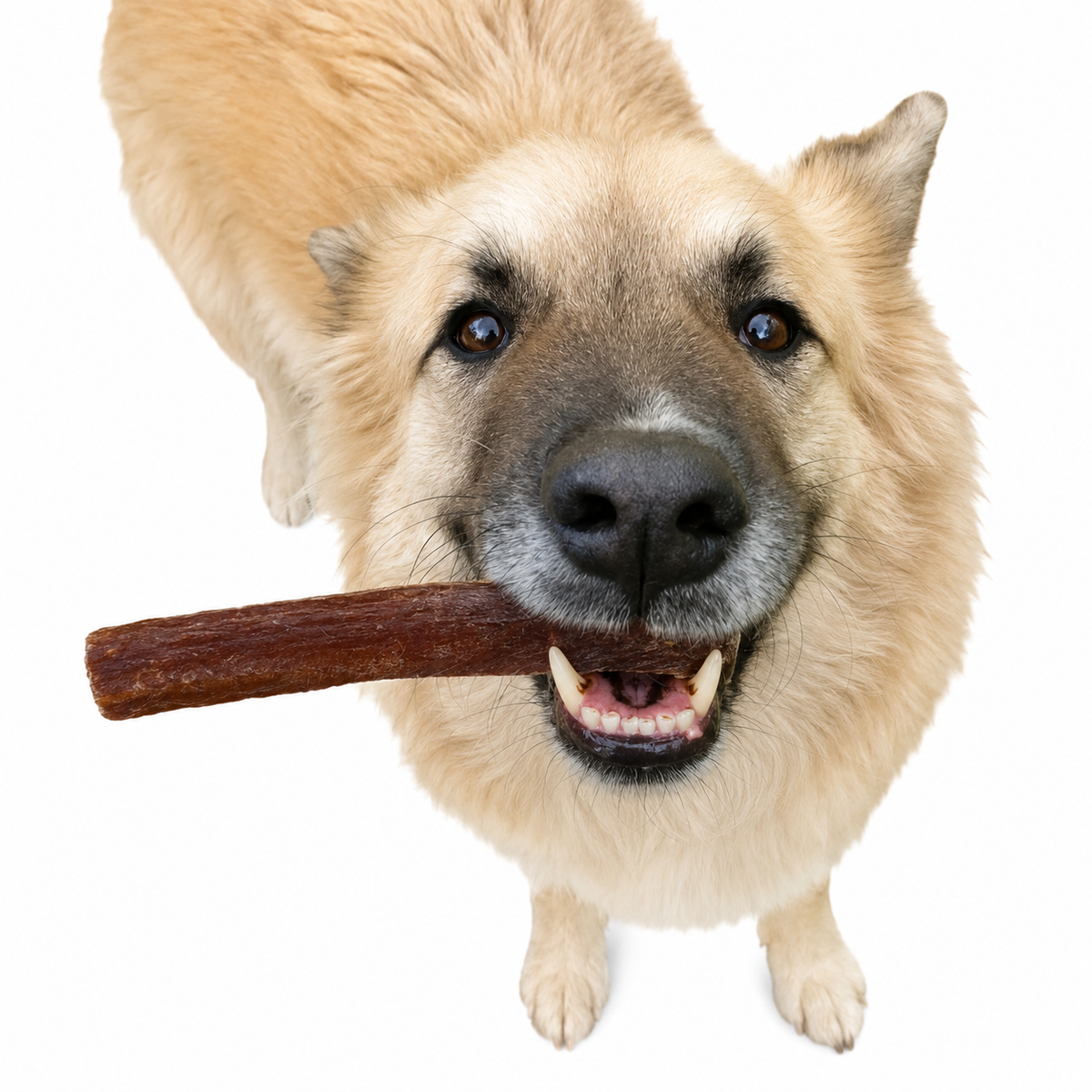 Beef Bully Stick Wrapped in Beef Esophagus 20 cm